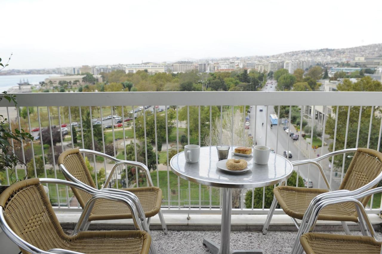 Sea & City Views, Aspa'S Apartment Thessaloníki Exteriör bild